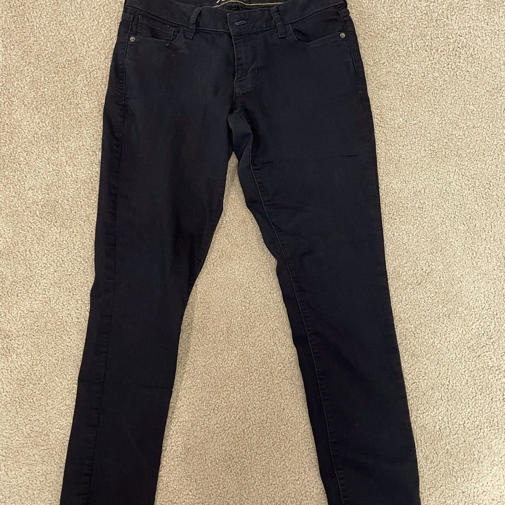 Black Rockstar stretch skinny jeggings